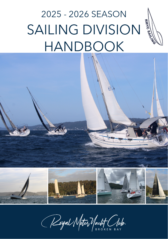 SAILING DIVISION HANDBOOK 2025-2025