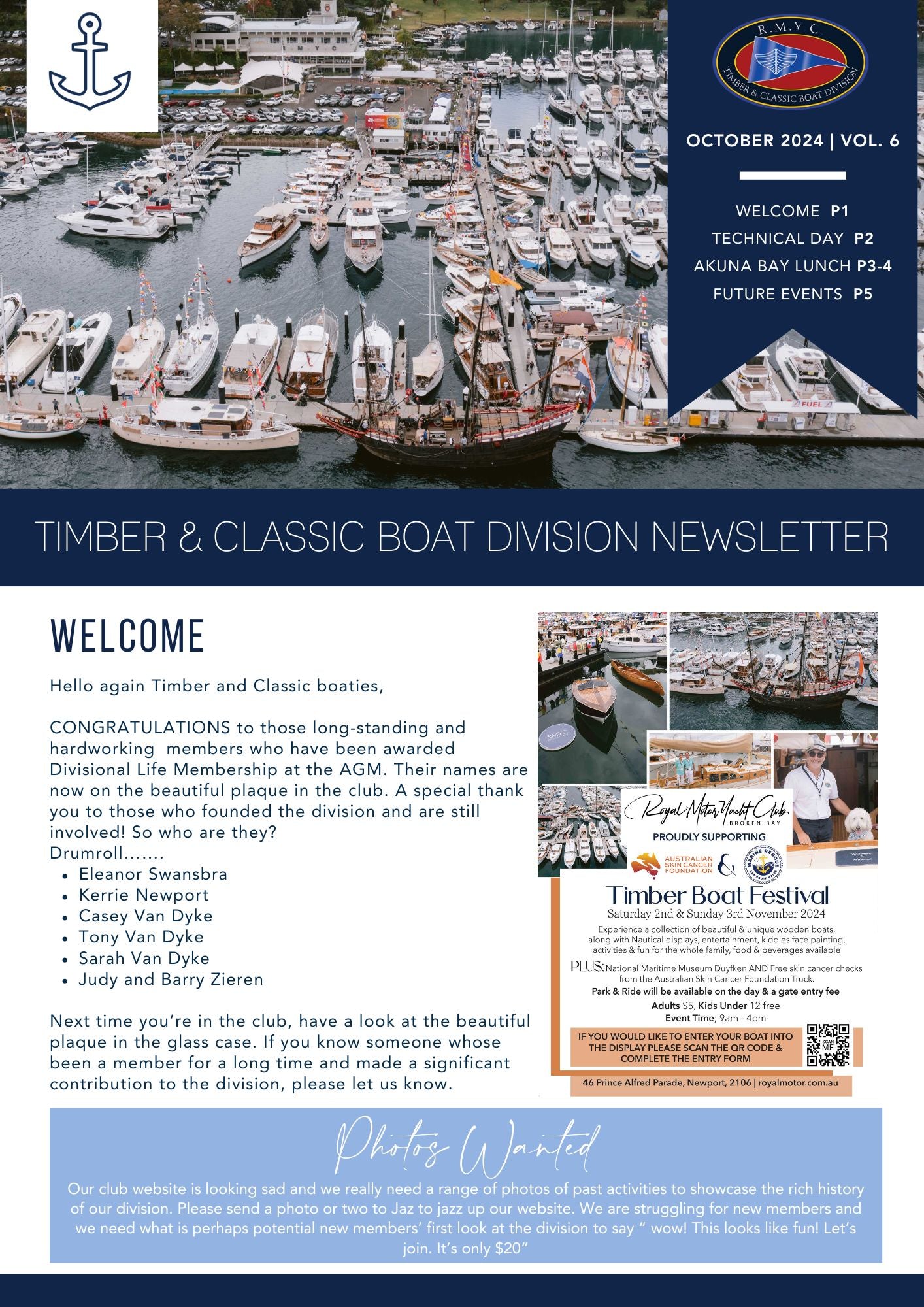 OCTOBER NEWSLETTER