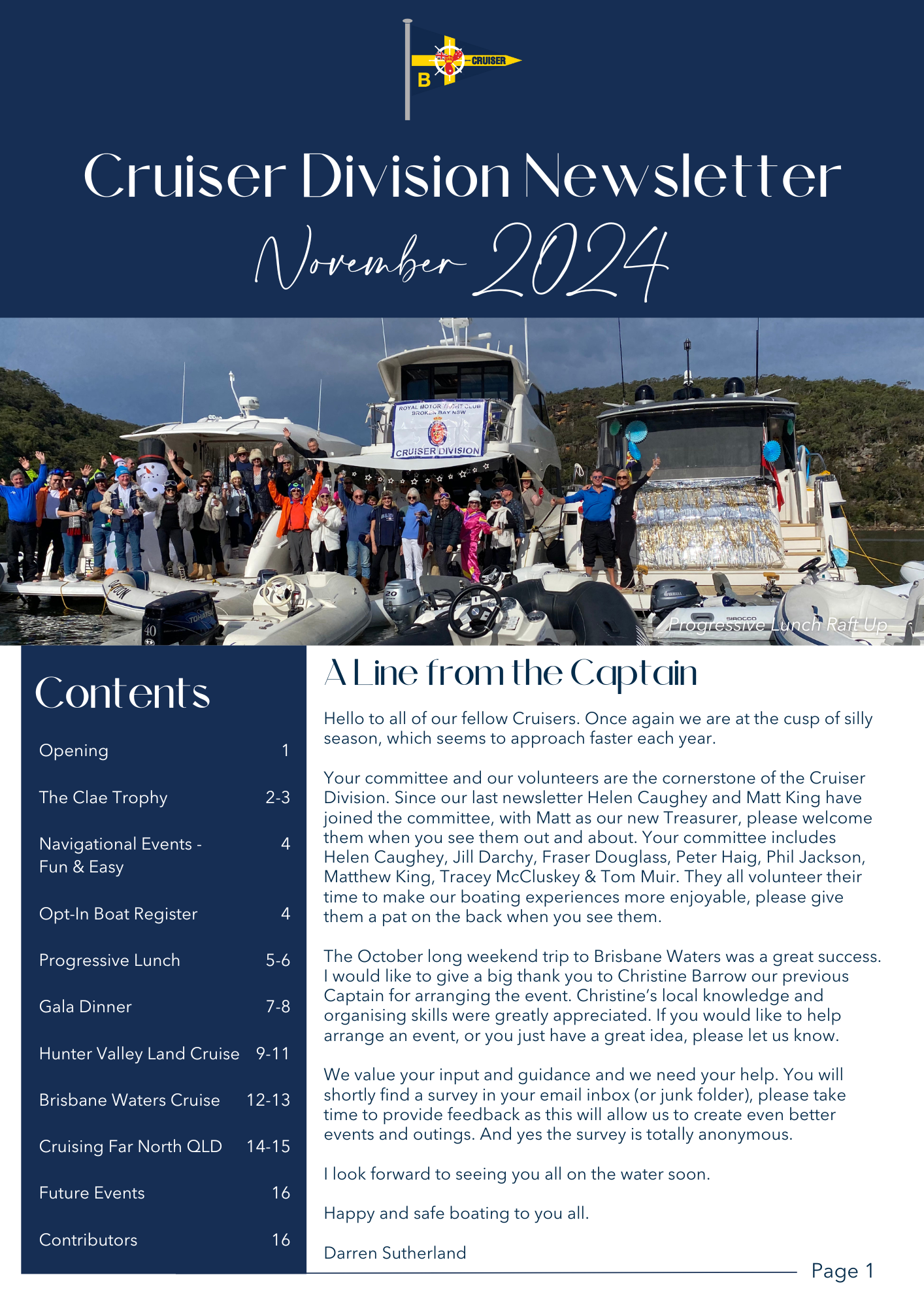 November 2024 Newsletter