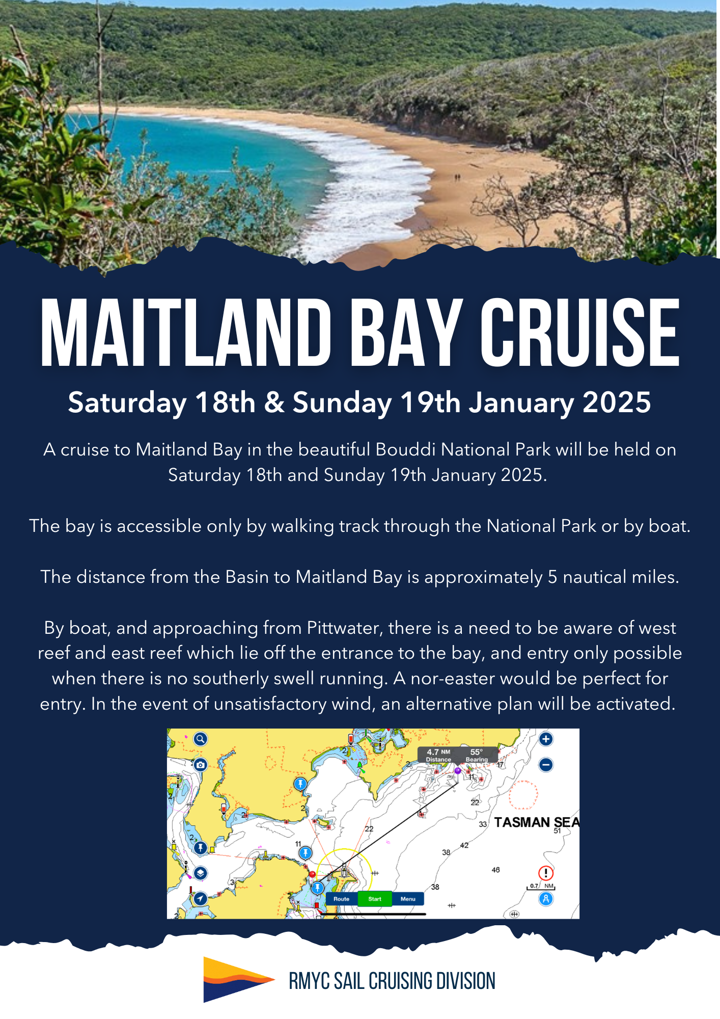 SCD Maitland Bay Cruise