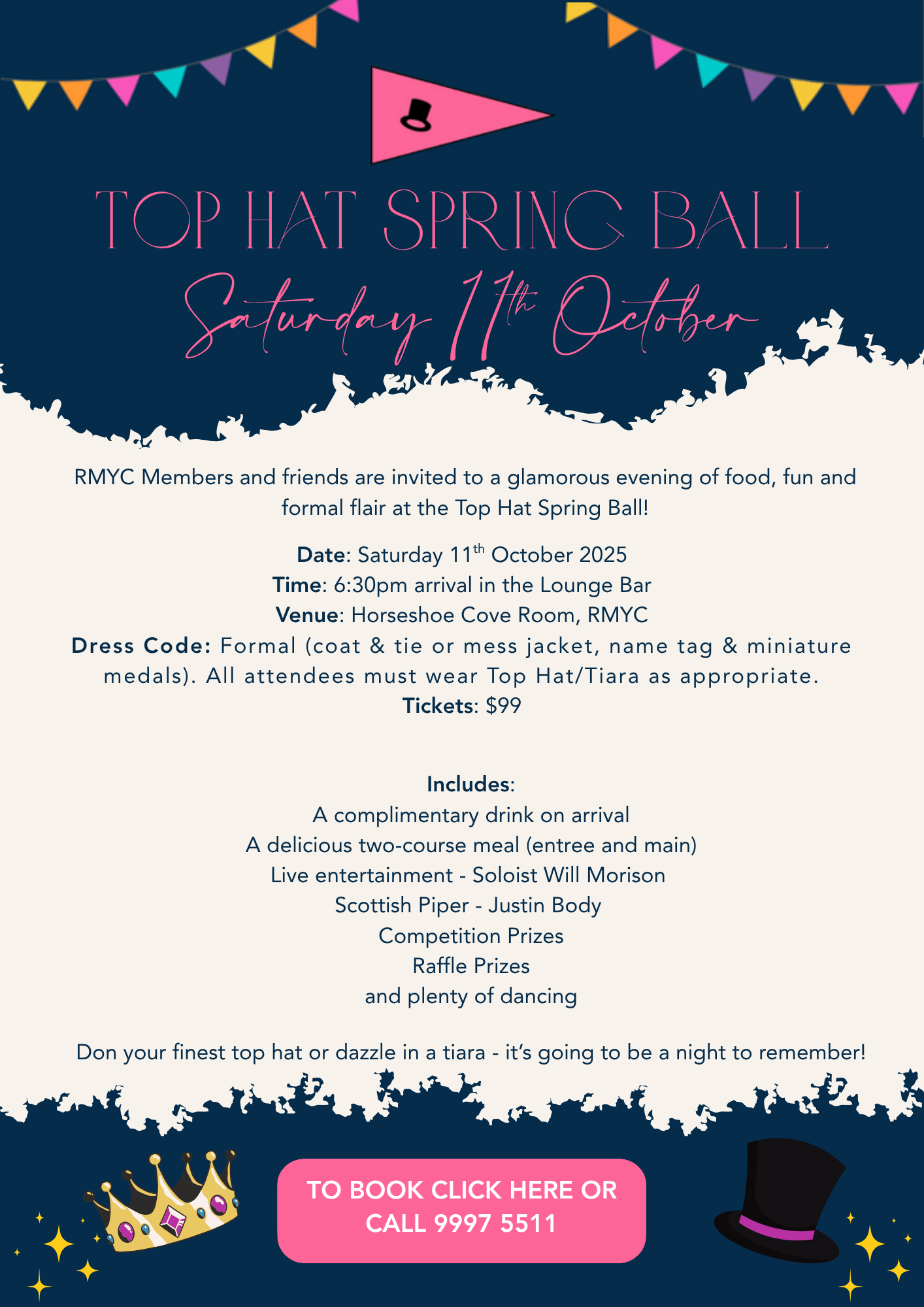 TOP HAT SPRING BALL 2025