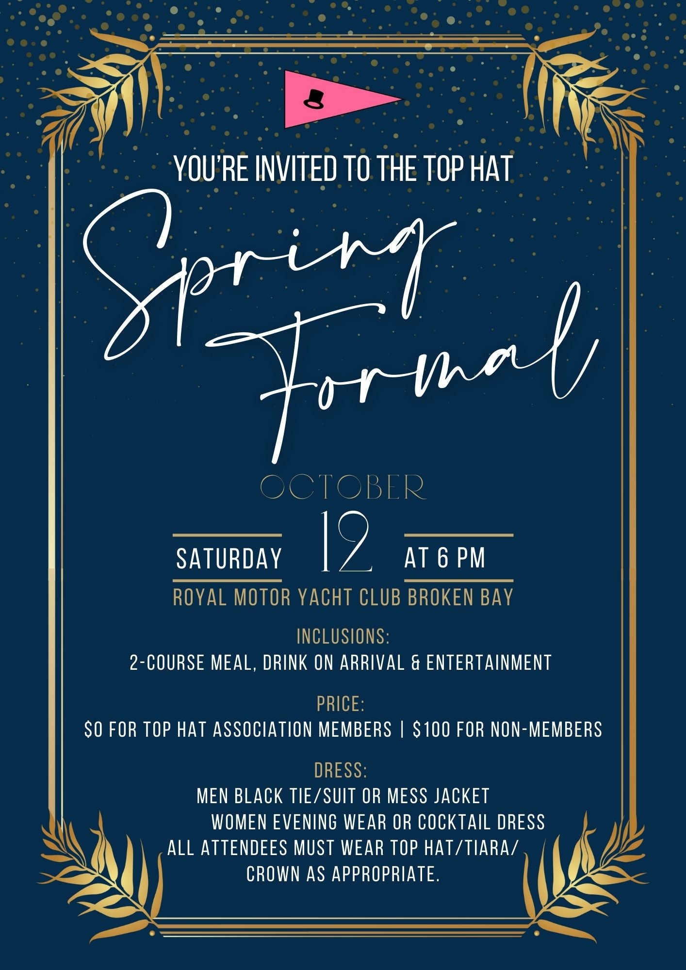 Top Hat Spring Formal 2024