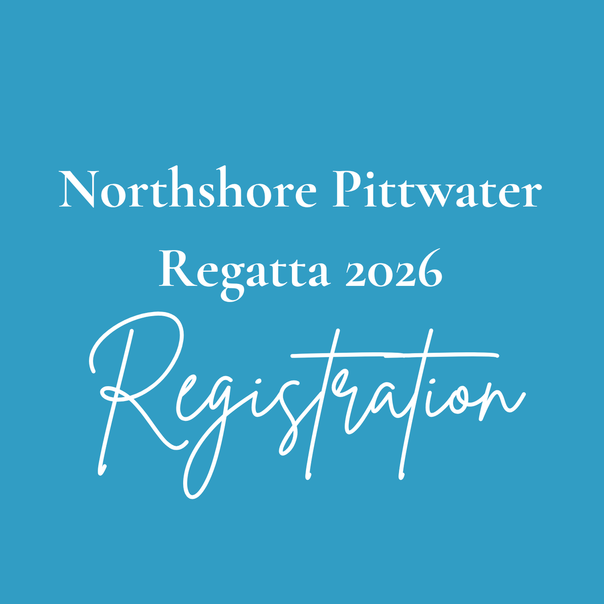 Northshore Pittwater Regatta 2026 - SailSys Entry